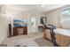 Versatile bedroom space offers potential for a home gym with a fitness equipment for wellness at 1144 Kipling Se St, Atlanta, GA 30315