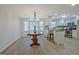 Modern kitchen with white cabinets and a large island at 1102 Hip Pocket Rd, Peachtree City, GA 30269