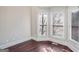 Bright bedroom with hardwood floors and bay windows at 409 Angier Ne Ct, Atlanta, GA 30312