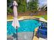 Sparkling pool with lounge chairs, ideal for relaxing and enjoying sunny days at 37 Highcrest Dr, Acworth, GA 30101