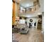 Spacious living room with high ceilings and a loft view at 144 Cottsford Sw Dr # 22, South Fulton, GA 30331