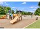 Neighborhood playground with slides and play structures for children to enjoy at 233 Yorkshire Ln, Villa Rica, GA 30180