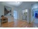 Laundry room with washer and dryer, built-in shelving at 5117 Indie Se Cir, Covington, GA 30014