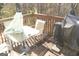 Cozy deck with outdoor seating and a grill, perfect for entertaining guests or relaxing outdoors at 3013 Pommel Ct, Conyers, GA 30013