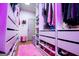 Custom closet with plenty of storage for clothes and shoes at 1291 Pleasant Grove Church Rd, Villa Rica, GA 30180