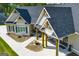 Detailed view of the home's exterior showcasing architectural features at 1291 Pleasant Grove Church Rd, Villa Rica, GA 30180