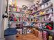 Large pantry with ample shelving for food storage at 1291 Pleasant Grove Church Rd, Villa Rica, GA 30180