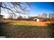 Spacious backyard with barn and open field at 444 Agape Rd, Carrollton, GA 30116