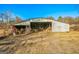 Large barn with open bays at 444 Agape Rd, Carrollton, GA 30116