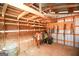 Horse stall with saddles and tack hanging on the wall at 444 Agape Rd, Carrollton, GA 30116