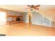 Brick fireplace in living room, great for ambiance at 444 Agape Rd, Carrollton, GA 30116