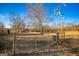 Metal gate to a pasture near pond at 444 Agape Rd, Carrollton, GA 30116