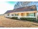 Ranch style home with front porch and large yard at 444 Agape Rd, Carrollton, GA 30116