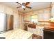 Kitchen with granite countertops and copper sink at 444 Agape Rd, Carrollton, GA 30116