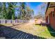 Large backyard, deck, and brick home exterior at 653 Temple St, Lithia Springs, GA 30122