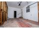 Unfinished garage interior with an automatic door opener at 653 Temple St, Lithia Springs, GA 30122