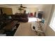 Spacious living room with a fireplace and sectional sofa at 1617 Corona Dr, Austell, GA 30168