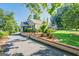 Circular driveway leading to the house and detached garage at 260 Lawrenceville St, Mcdonough, GA 30253