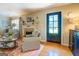 Cozy living room with fireplace and hardwood floors at 260 Lawrenceville St, Mcdonough, GA 30253