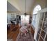 Bright dining area with table and chairs, access to deck at 1885 Jenny Ln, Lithia Springs, GA 30122