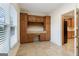 Home office with built-in desk and storage at 168 Robson Trl, Mcdonough, GA 30252