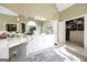 Primary bathroom with double sinks, large walk-in closet and soaking tub at 295 Camden Creek Ct, Lawrenceville, GA 30043
