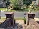 Brick steps leading to the front entrance with brick columns at 10 Plum Blossom Ln, Hampton, GA 30228