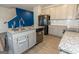Kitchen island with granite countertop and stainless steel dishwasher at 4937 Lower Elm St, South Fulton, GA 30349