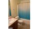 Clean bathroom with tub, shower, and vanity at 161 Revolutionary Dr, Hampton, GA 30228