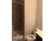 Bathroom showcasing a tiled walk-in shower with modern fixtures and a neutral color scheme at 284 Madison Grace Ave, Mcdonough, GA 30252