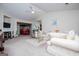 Spacious living room with a view into dining area at 1391 Lakeview Pkwy, Villa Rica, GA 30180