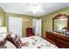 Spacious bedroom with a large bed and dresser at 106 Old Gettysburg Way, Dallas, GA 30157