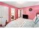 Spacious bedroom with a queen-size bed and access to a bathroom at 106 Old Gettysburg Way, Dallas, GA 30157