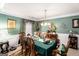 Formal dining room with wood table and chairs at 106 Old Gettysburg Way, Dallas, GA 30157