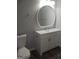 Bathroom features a vanity, large mirror, and shower at 1059 Garibaldi Sw St, Atlanta, GA 30310