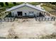 Aerial view of barn and expansive pastures at 3170 Double Bridges Rd, Rutledge, GA 30663