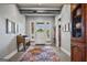Bright entryway with view of the backyard at 3170 Double Bridges Rd, Rutledge, GA 30663
