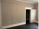 Bedroom featuring hardwood floors and a closet at 1771 Ware Ave, East Point, GA 30344