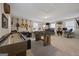 Game room with foosball table and musical instruments at 200 Jamestowne Pass, Peachtree City, GA 30269