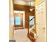 Carpeted foyer with stairs and neutral walls at 2567 Laurel Nw Cir, Atlanta, GA 30311