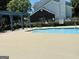 Community pool with lounge chairs and pergola at 2567 Laurel Nw Cir, Atlanta, GA 30311