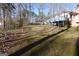 Expansive backyard featuring mature trees and a deck perfect for outdoor enjoyment at 125 Oak Leaf Dr, Stockbridge, GA 30281