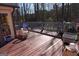 Open deck for entertaining overlooking the backyard at 125 Oak Leaf Dr, Stockbridge, GA 30281