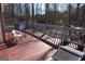 Spacious deck with outdoor seating, perfect for relaxing and enjoying the outdoors at 125 Oak Leaf Dr, Stockbridge, GA 30281