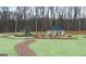 Community playground and picnic pavilion in a well-maintained green space at 313 Sound Cir # 140, Stockbridge, GA 30281
