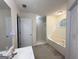 Bathroom with garden tub and double vanity at 245 Mckenzie Dr, Stockbridge, GA 30281