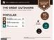 Outdoor report highlighting nearby parks and golf courses at 8587 Cumming Hwy, Canton, GA 30115