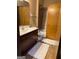 Clean bathroom with tub, shower, and dark wood vanity at 898 Sw Oak Sw St # 3402, Atlanta, GA 30310