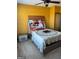 Bedroom with large bed, nightstand and modern art at 898 Sw Oak Sw St # 3402, Atlanta, GA 30310