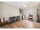 Small breakfast nook with hardwood floors and simple table at 443 Abbey Pl, Villa Rica, GA 30180